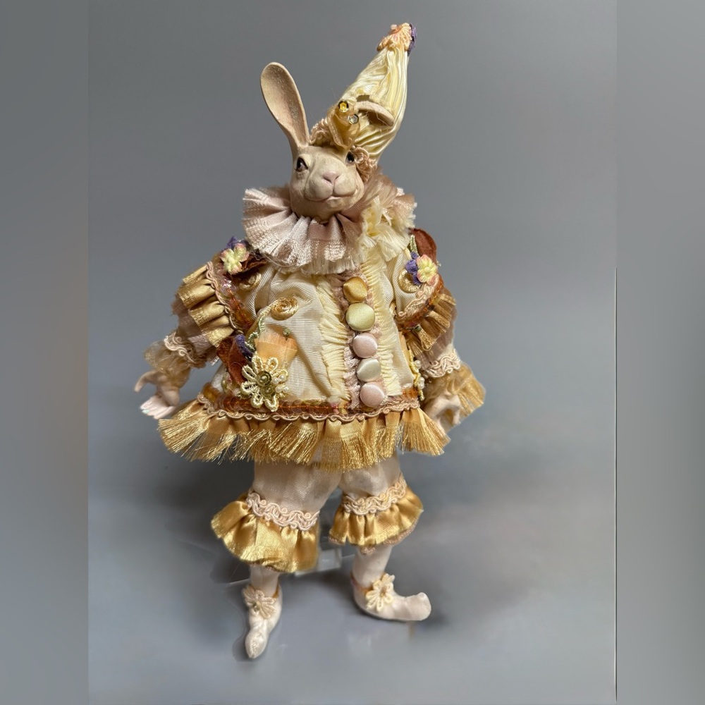 Katherine's Collection Easter Rabbit Doll RARE Victorian Bunny - Picture 4 of 13